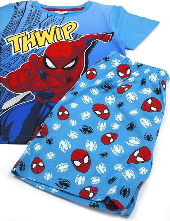 Produktbild Spiderman Thwamm Schlafanzug Mit Shorts Jungen (98)