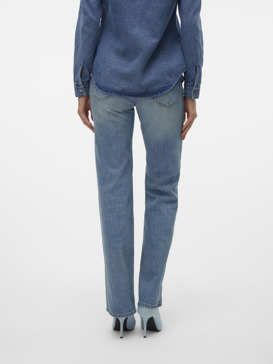Produktbild Vero Moda VMTESSA Hohe Taille Gerade geschnitten Jeans Weit geschnitten (W31/L32)