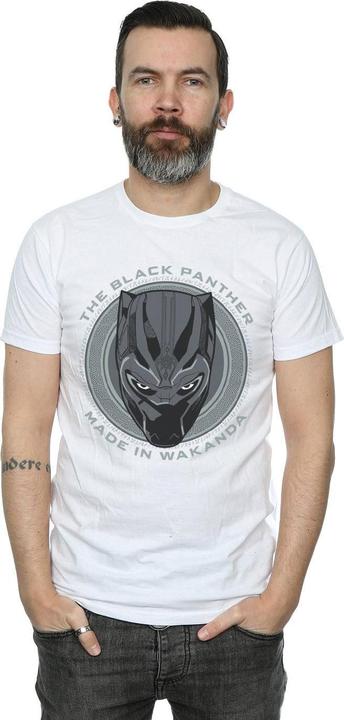 Produktbild Black Mens Made in Wakanda Cotton T-Shirt (M)