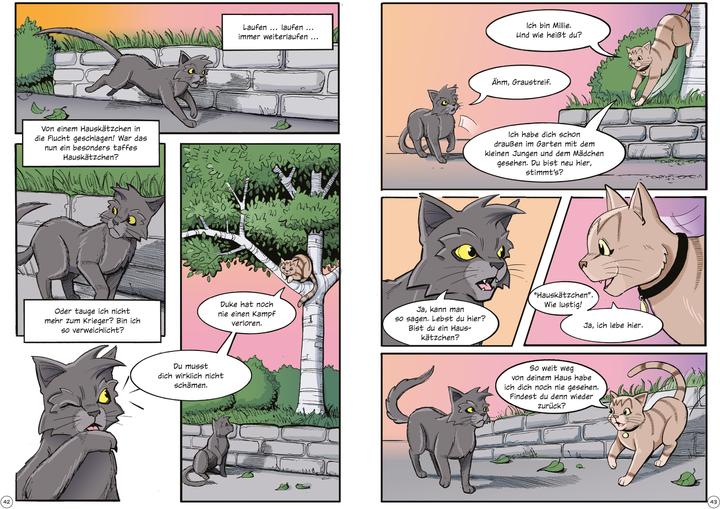 Immagine prodotto Warrior Cats - Graustreifs Weg zurück (Tedesco, Cacciatore di erin, Dan Jolley, 2024)