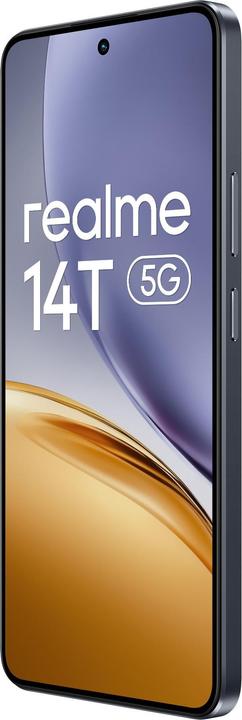 Actual product image realme 14T 5G 8GB 256GB Obsidian Black (256 GB, Obsidian Black, 6.67", 50 Mpx, 5G)