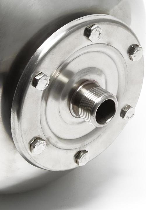 Produktbild Wiltec Edelstahl Membrankessel 24L Hauswasserwerk Ausdehnungsgefäss Druckkessel (Hauswasserpumpe)