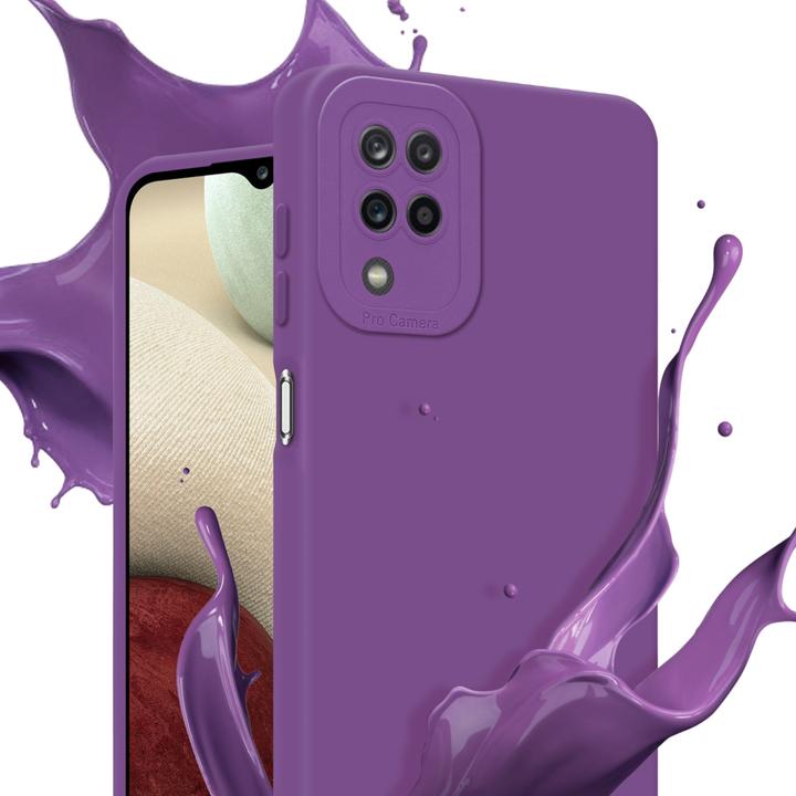 Actual product image Cadorabo Cover for Samsung Galaxy A12 / M12 in TPU Fluid LM162 Style (Samsung Galaxy M12, Samsung Galaxy A12)