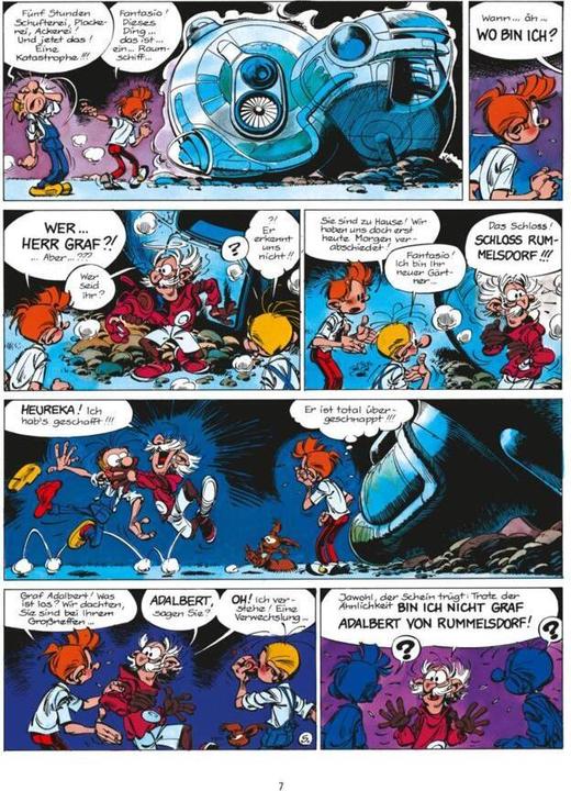 Actual product image Spirou and Fantasio, Volume 34 (André Franquin, Tome, German)