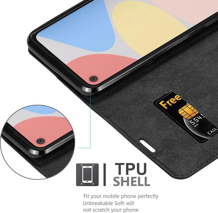 Productafbeelding Cadorabo Boek Onzichtbare Magneethoes (Google Pixel 4a)