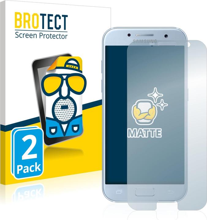 Produktbild BROTECT Entspiegelungs-Schutzfolie Displayschutz Matt (2 Stück, Samsung Galaxy A5 (2017))