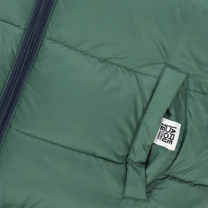 Actual product image La Redoute Collections Warm reversible quilted jacket with hood (102)