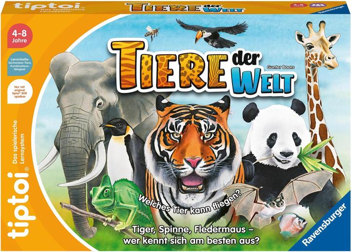 Produktbild tiptoi Tiere der Welt (Deutsch)