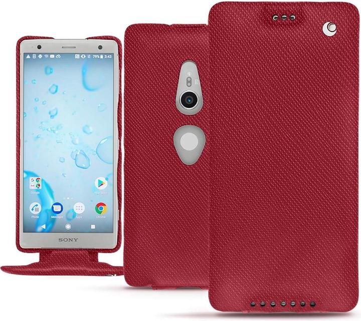 Actual product image Noreve Leather cover vertical (Sony Xperia XZ2)