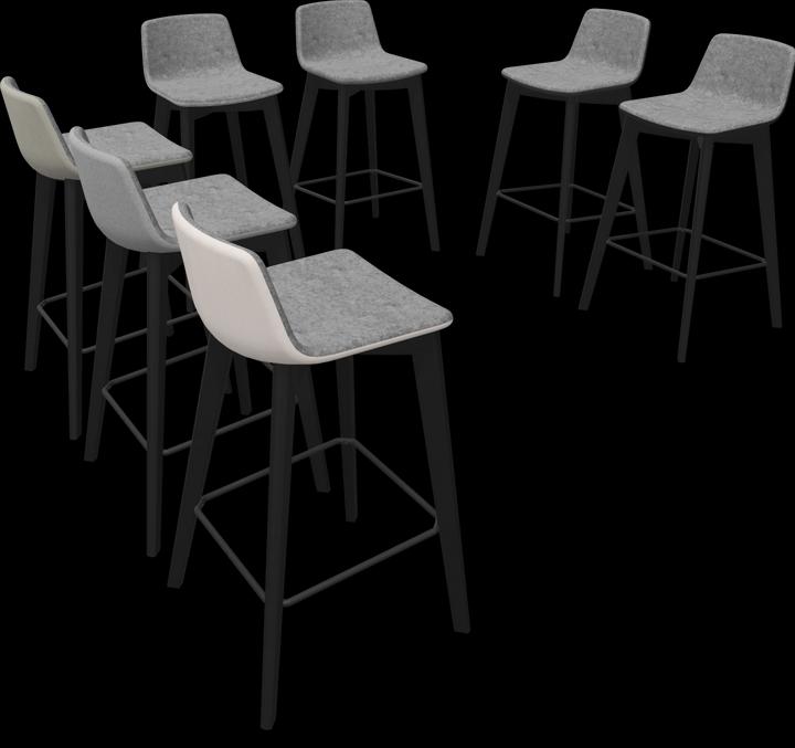 Image du produit Narbutas Tabouret de bar Twist & Sit