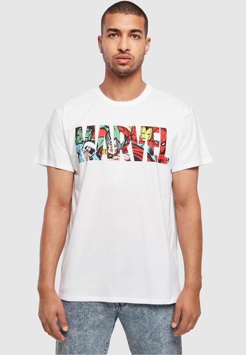 Immagine prodotto Merchcode Maglietta con logo Marvel (M)