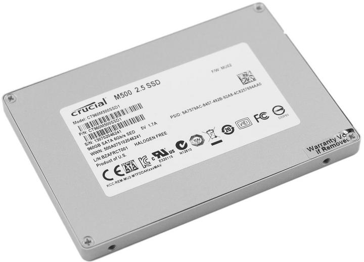 Actual product image Crucial M500 (240 GB, 2.5")