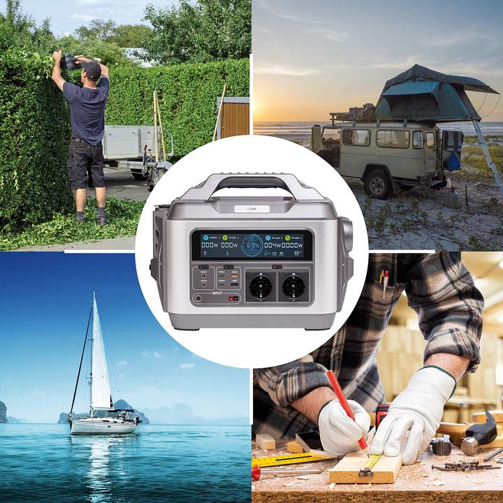 Produktbild Revolt Powerstation & Solar-Generator mit Solarpanel (1.12 Wh, 14.50 kg)