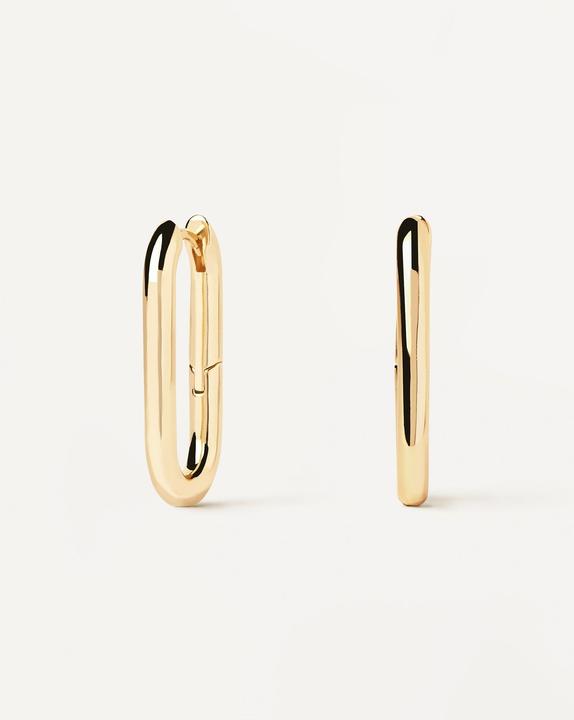 Actual product image Pd Paola Creolen (925 brass)