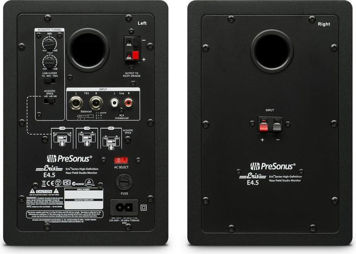 Image du produit PreSonus Eris E4.5 (Actif, Passif, Couples, 2x 25 W)