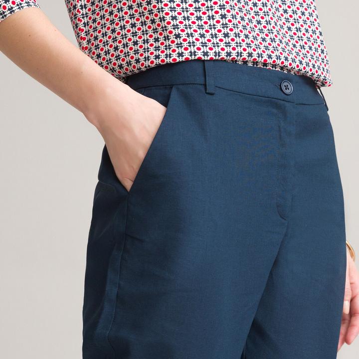 Immagine prodotto Anne Weyburn Pantaloni 7/8 in lino/cotone (42)