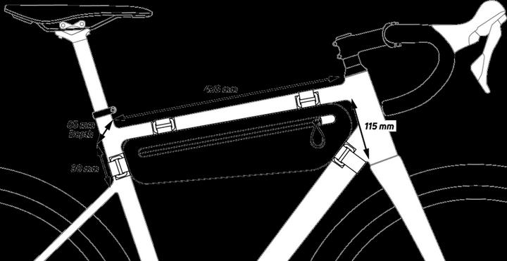Actual product image Zefal Z Adventure C3 (3.30 l, Frame bag)