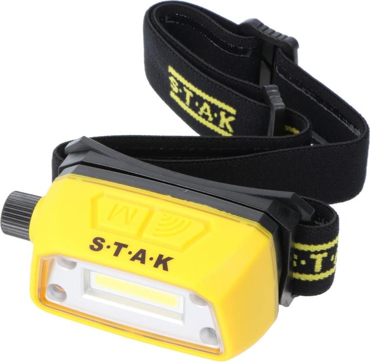 Immagine prodotto Velamp LED Stirnleuchte mit COB LED, inklusive Akku, 60 Grad neigbar (300 lm)