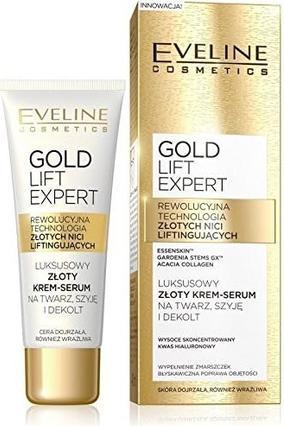 Eveline Gold Lift Expert luxurious gold cream-serum for the face of the neck and décolleté for (40 ml)