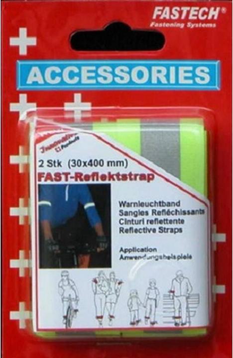 Actual product image Fastech Velcro reflector (Cable hole, 40 cm)