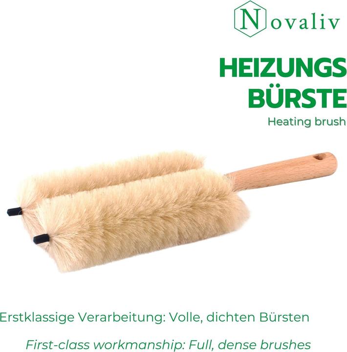 Produktbild Novaliv 3X Jalousienbürste Jalousien Rolladenbürste Rollo Reinigungsbürste 29x8x5cm IDEAL auch als H (1 Stk.)