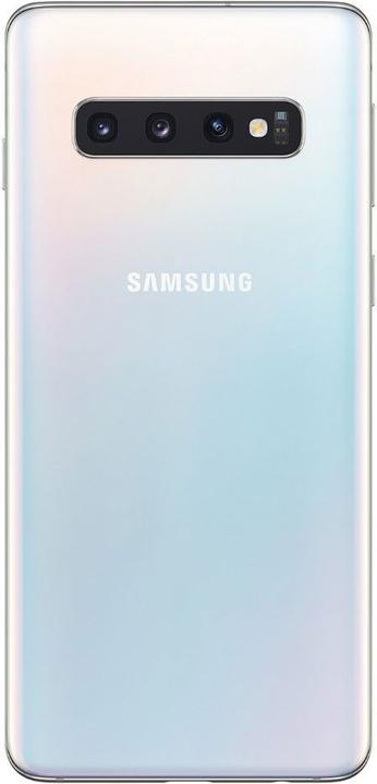 Produktbild Re!commerce Galaxy S10 (dual sim) (128 GB, Weiss, 6.10", 16 Mpx, Hybrid Dual SIM, B / Sehr gut)