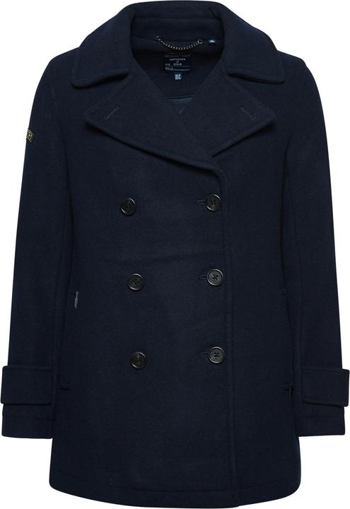 Produktbild Superdry Zweireihige Cabanjacke aus Wolle (6)