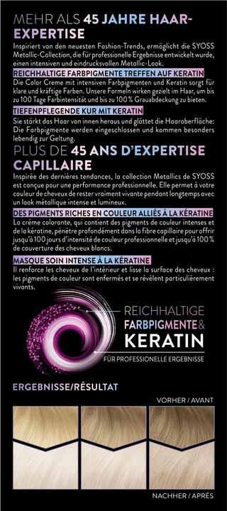 Image du produit Syoss Metallic Collection 12 53 Platinum Pearl (12 53 Platinum Pearl)