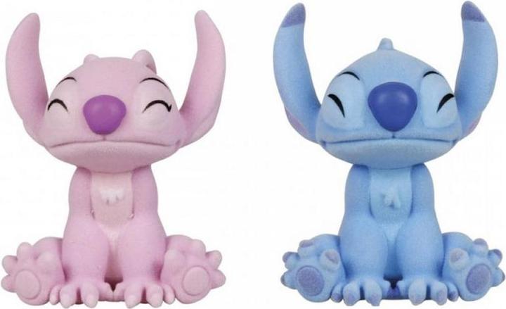 Actual product image Enesco STITCH - FIGURINE STITCH &amp ANGEL BISOUS(PACK DE 2)