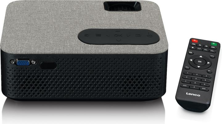 Actual product image Lenco LPJ-700BKGY (HD, 4000 lm)