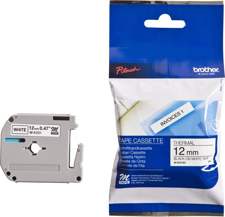 Actual product image Brother M-K231bz (1.20 cm, Grey)