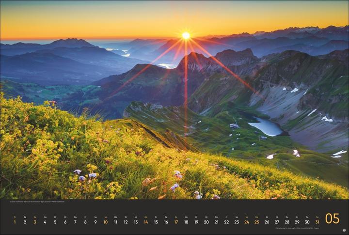 Actual product image Horizonte Kalender 2026 (Hardcover, German)