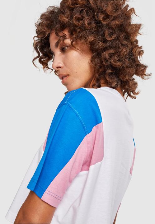 Image du produit Urban Classics Tee short oversize 3-tones pour femmes (L)
