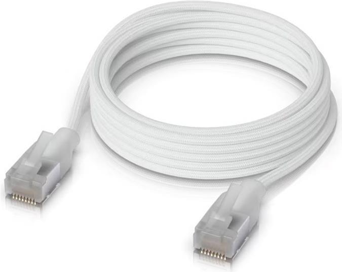 Actual product image Ubiquiti Cable UACC-Cable-Patch-EL-C6A-2M-W (CAT6a, 2 m)