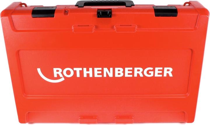 Actual product image Rothenberger ROMAX 4000 battery press machine 18 V electrohydraulic + 1x battery 10.0 Ah CAS + case -