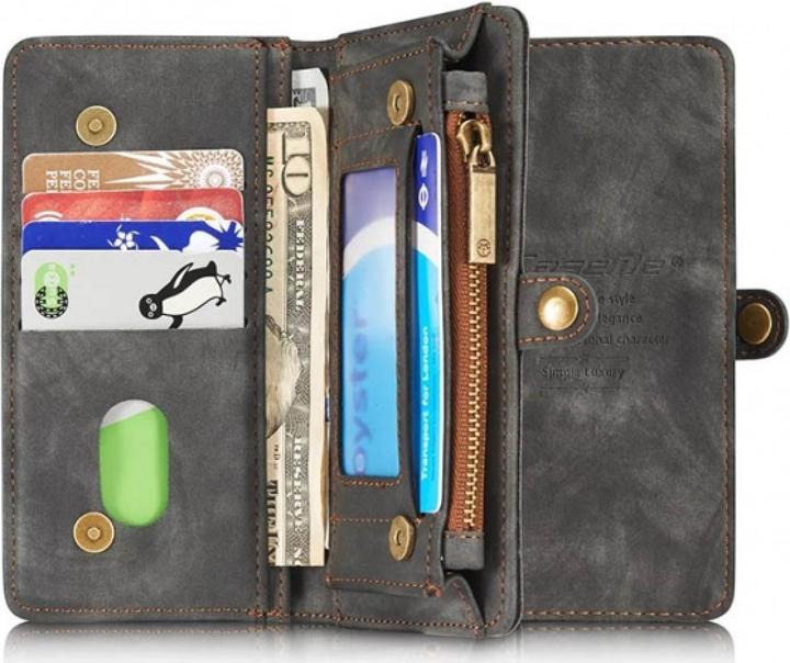 Actual product image Caseme Apple iPhone 8 Real Leather Wallet Card Case (Apple iPhone 8)