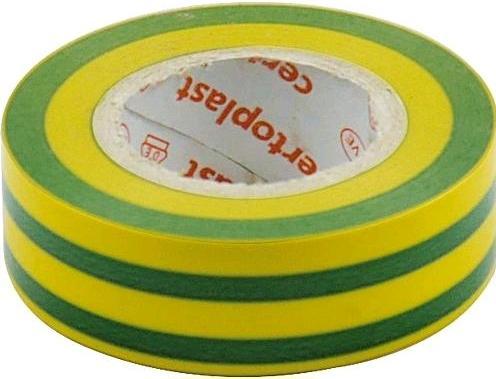 Certoplast grüngelb Isolierband L10mB15mm 10 Stk (15 mm)