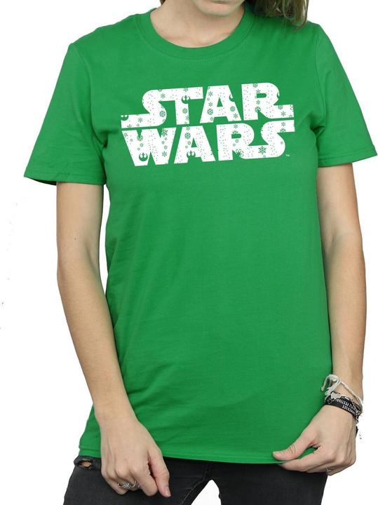 Produktbild Star Wars Christmas Logo TShirt (S)