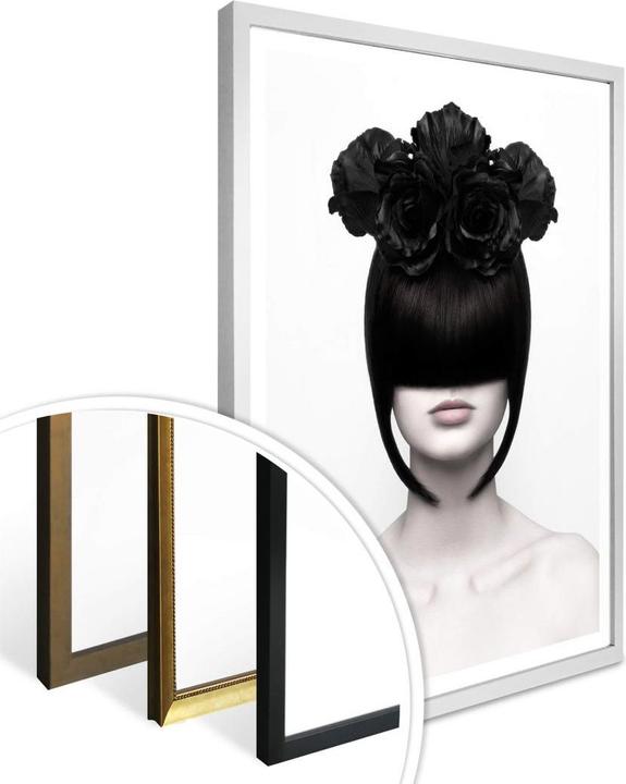 Actual product image Trenddeko Black Widow (40 x 50 cm)