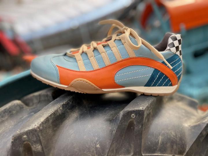 Image du produit Grandprix Originals Baskets Racing, bleu gulf / bleu glacé, taille 46 (46)