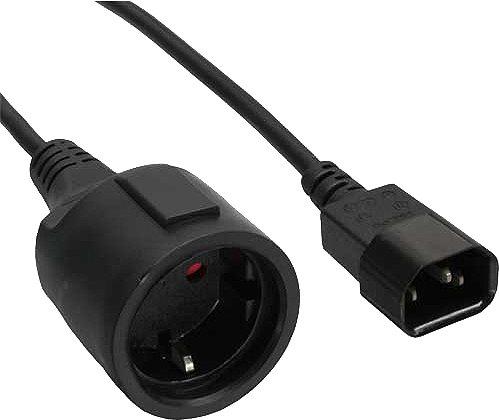 Produktbild InLine Netz Adapter Kabel (1 m)