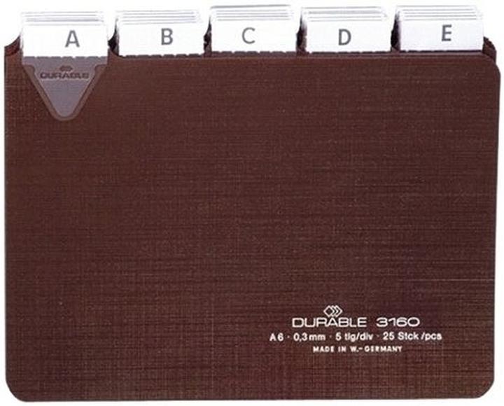 Immagine prodotto Durable SCHEDE GUIDA CON LETTERE SALDATE 1 PAK 314111 (A4)