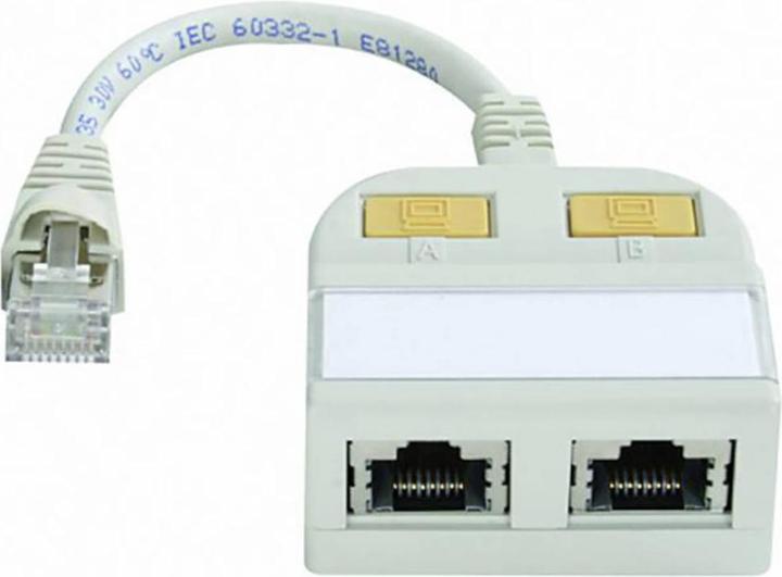 Immagine prodotto Telegärtner Adattatore a T (RJ45, RJ45 (2x))