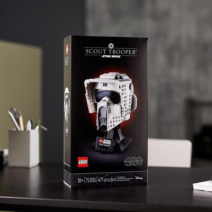 Actual product image LEGO Scout Trooper Helmet (75305, LEGO Star Wars)