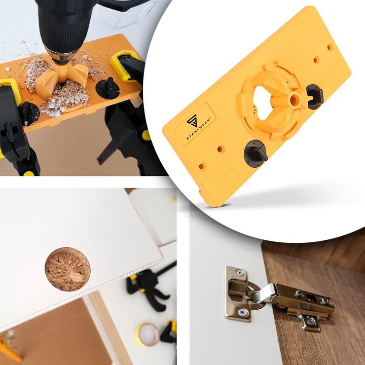 Immagine prodotto Stahlwerk Dima di foratura per cerniera con punta Forstner da 35 mm Punta di foratura per cerniera (35 millimetri)