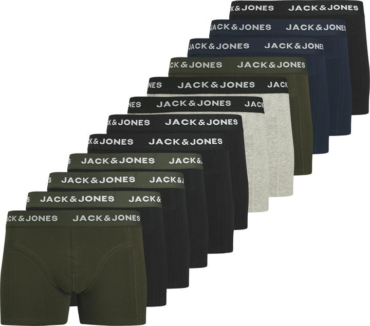 Jack & Jones Jacbenja Solid Trunks 12 Pack Styd