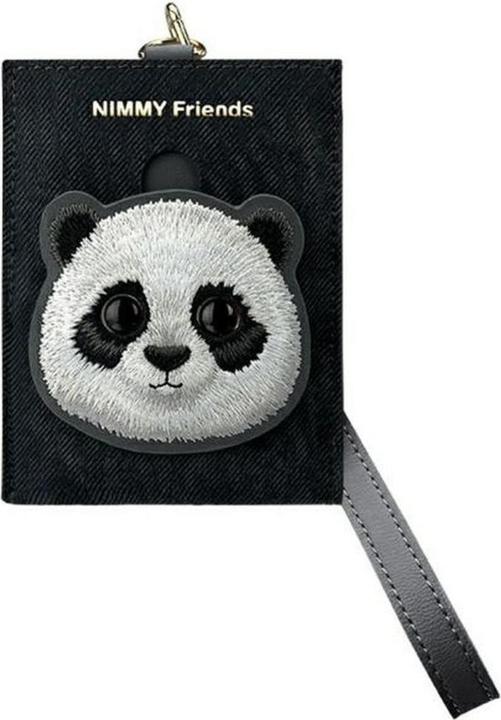 Produktbild Pupa Milano Nimmy 3in1 Set phone bag + wallet + locator case black Big Eyed Pet 2.0 Panda