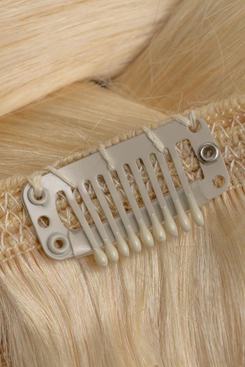 Produktbild Hair2you Premium Clip in Extensions Platinblond (Platinblond, 46 cm)