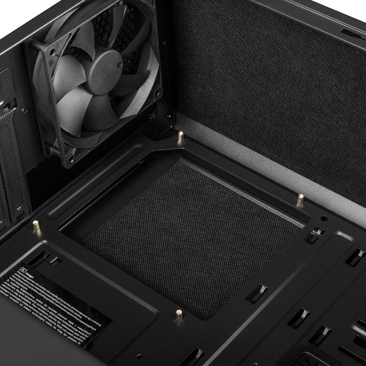 Actual product image Modecom Oberon Pro - Midi Tower - PC - Black - ATX,ITX,Micro ATX - Home Office - 16.3 cm (ATX, mATX, Mini-ITX)