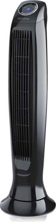 Produktbild Brandson Turmventilator, Fernbedienung, Oszillation, Timer, Säulenventilator 86 cm, Ventilator, 60W, schwarz (47 dB)